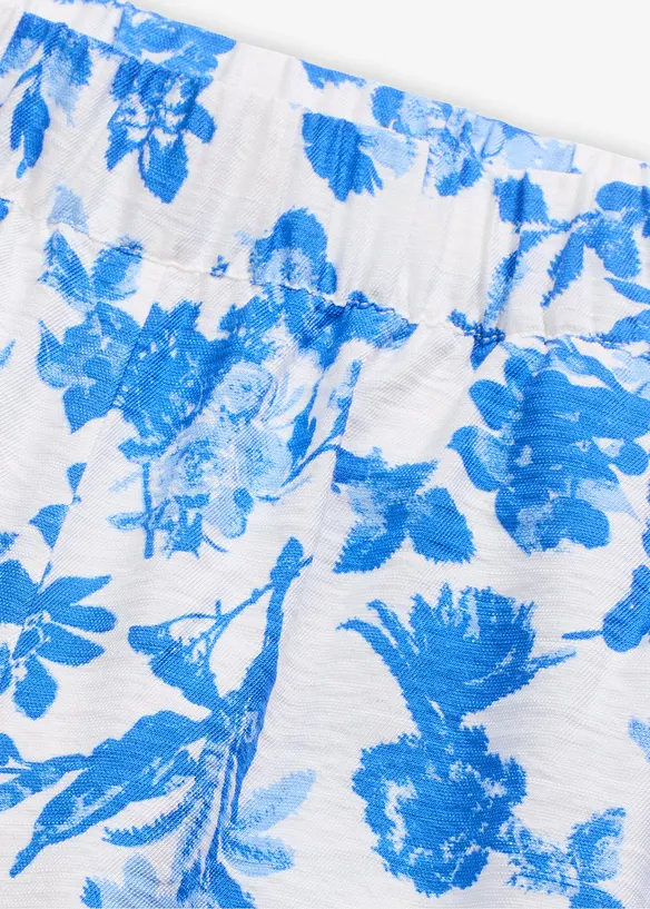 Jupe-culotte fluide en viscose mélangée, bonprix