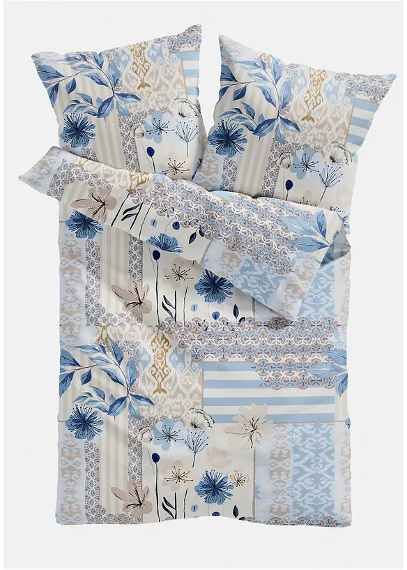 Parure de lit effet patchwork, bonprix