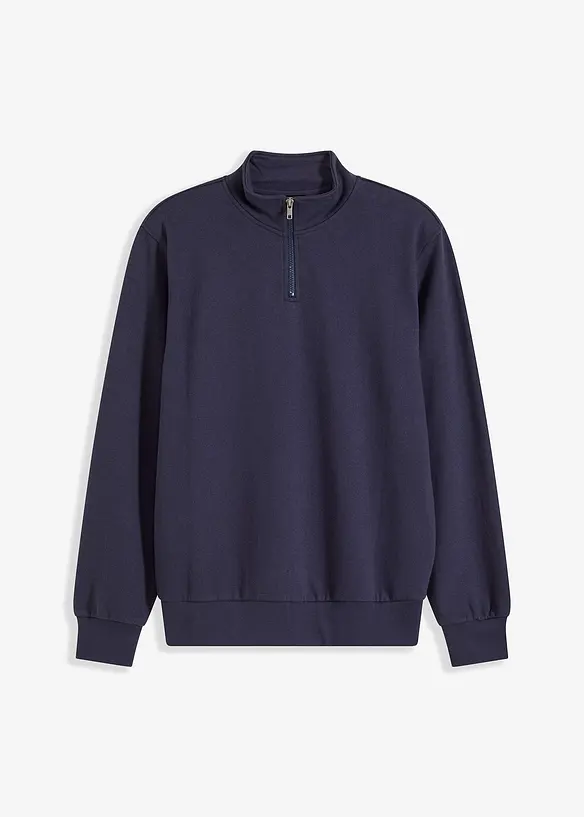 Sweat col camionneur, bonprix