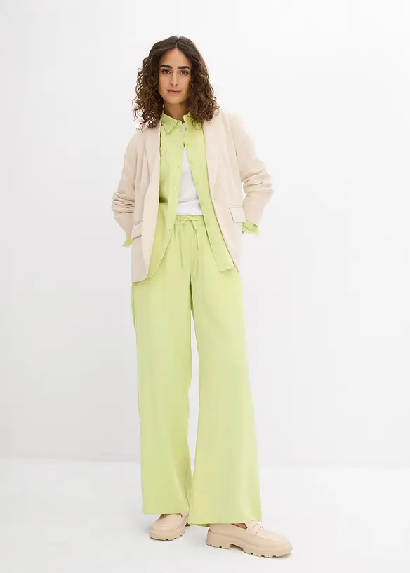 Chemisier fluide en viscose mélangée, bonprix