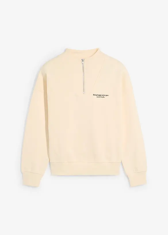 Sweat oversize 100% coton, bonprix