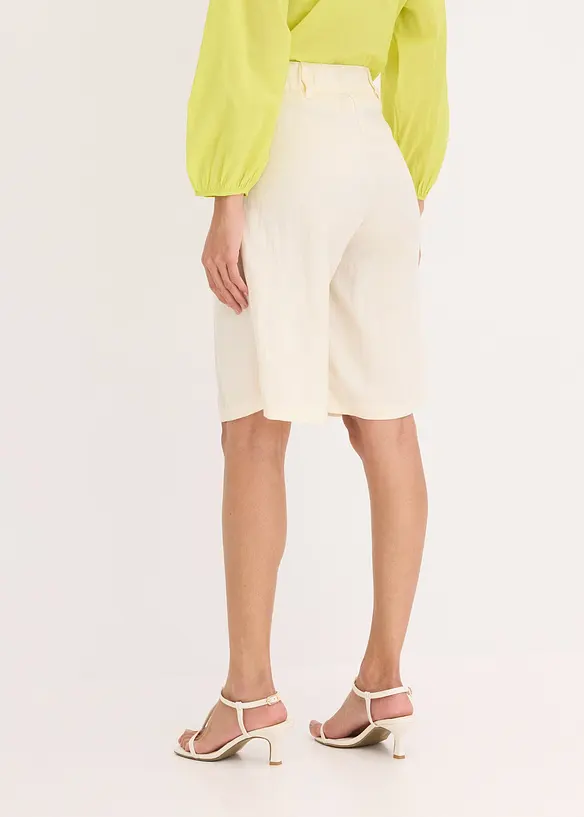 Bermuda fluide en viscose mélangée, bonprix