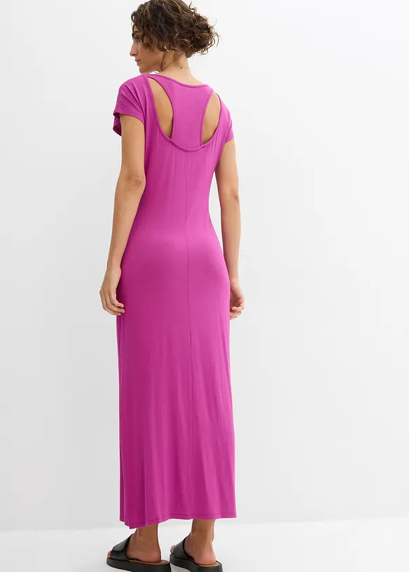 Robe fluide en jersey viscose, bonprix