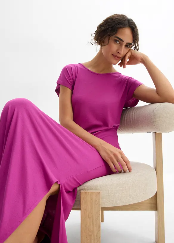 Robe fluide en jersey viscose, bonprix