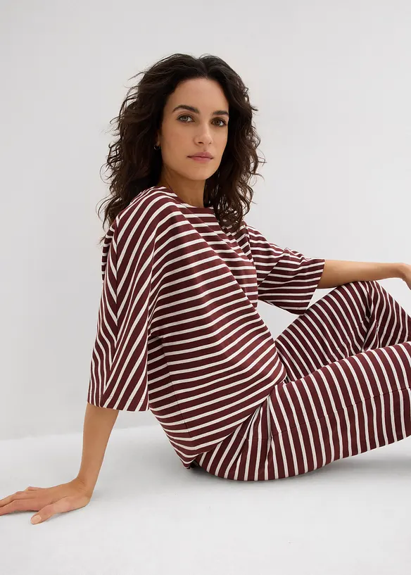 Sweat oversize 100% coton, bonprix