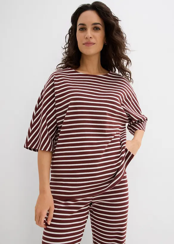 Sweat oversize 100% coton, bonprix