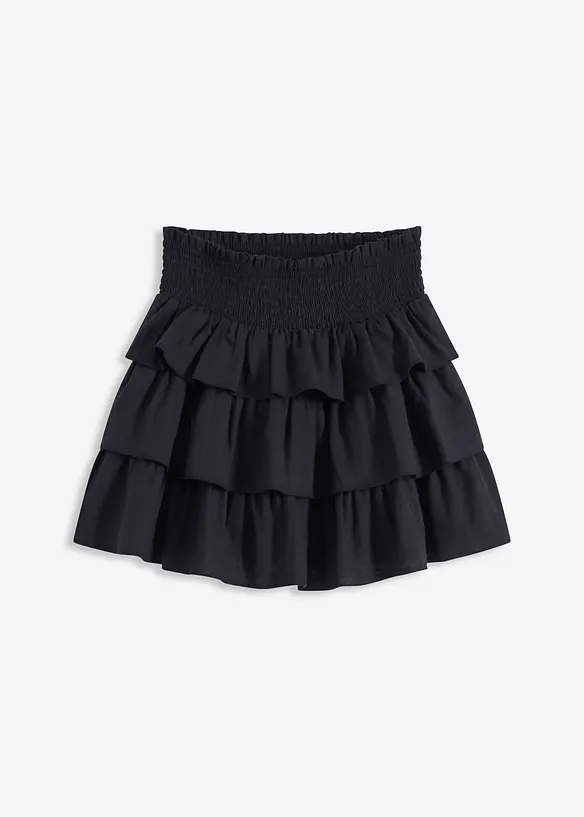 Mini-jupe 100% coton, bonprix