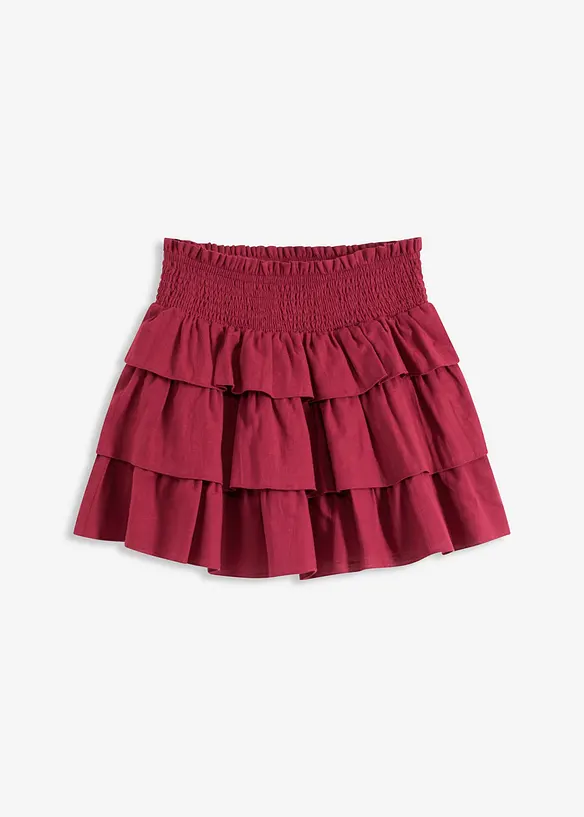 Mini-jupe 100% coton, bonprix