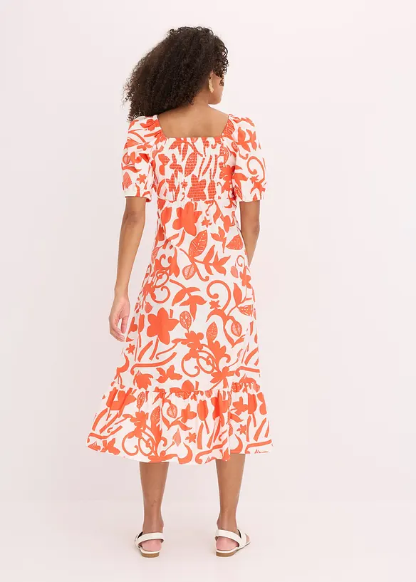 Robe midi 100% coton, bonprix