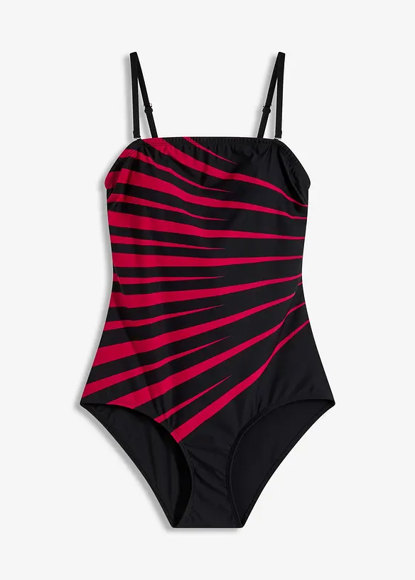 Maillot 1 pièce sculptant, maintien léger, bonprix
