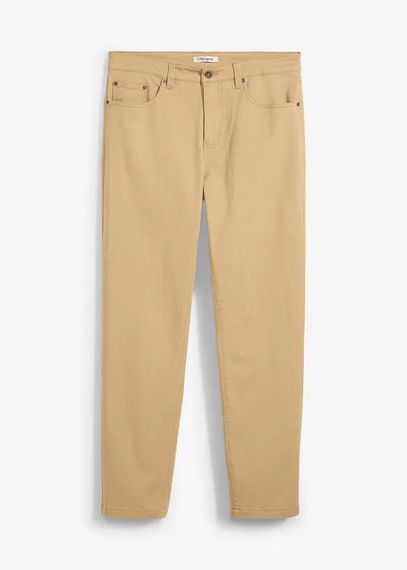Pantalon droit et extensible, coupe classique, bonprix