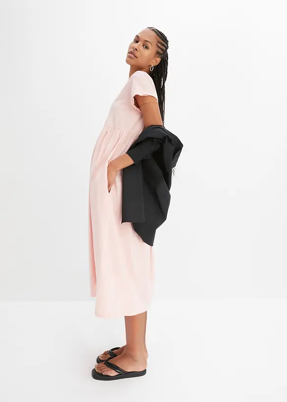 Robe midi 100% coton, bonprix
