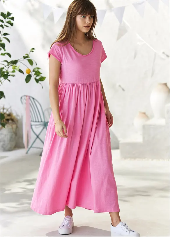 Robe en jersey coton, bonprix