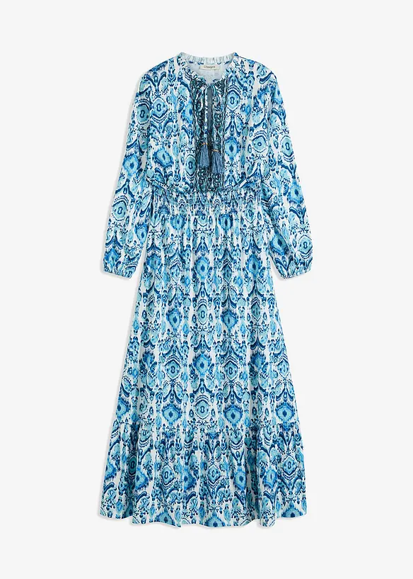 Robe longue imprimée, bonprix