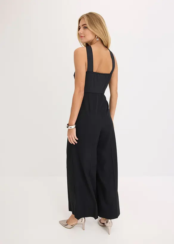 Combinaison en satin fluide, bonprix