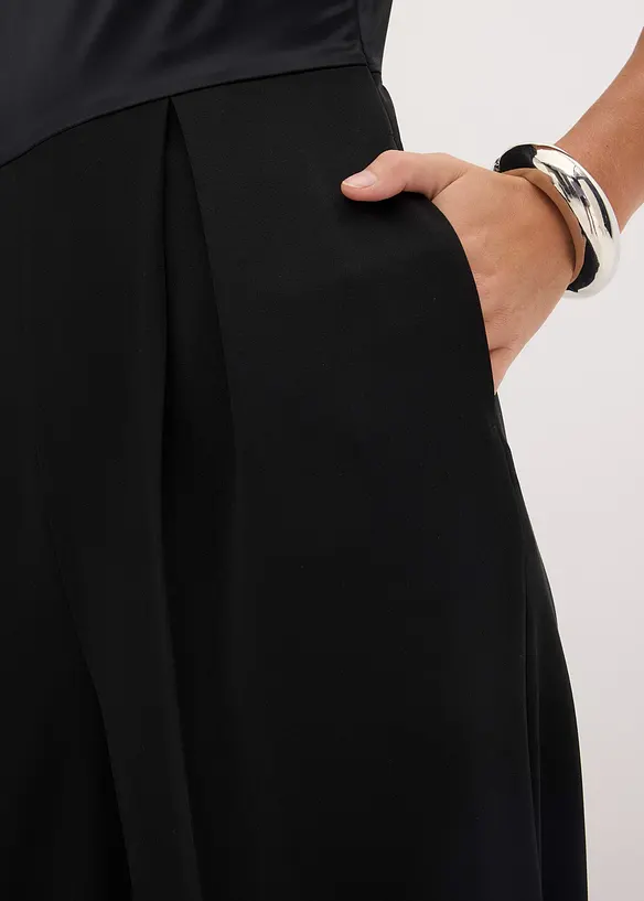 Combinaison en satin fluide, bonprix