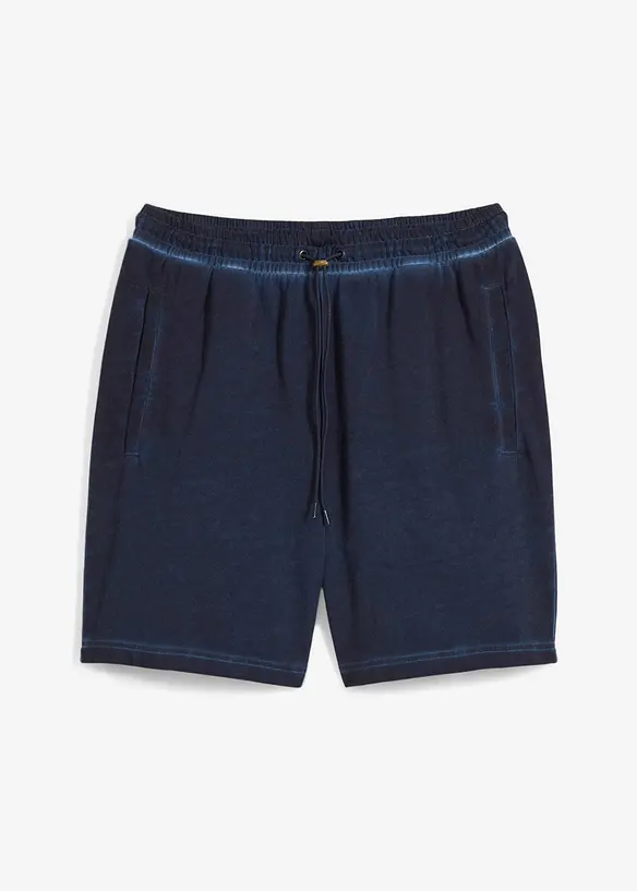 Bermuda en molleton, aspect délavé, bonprix