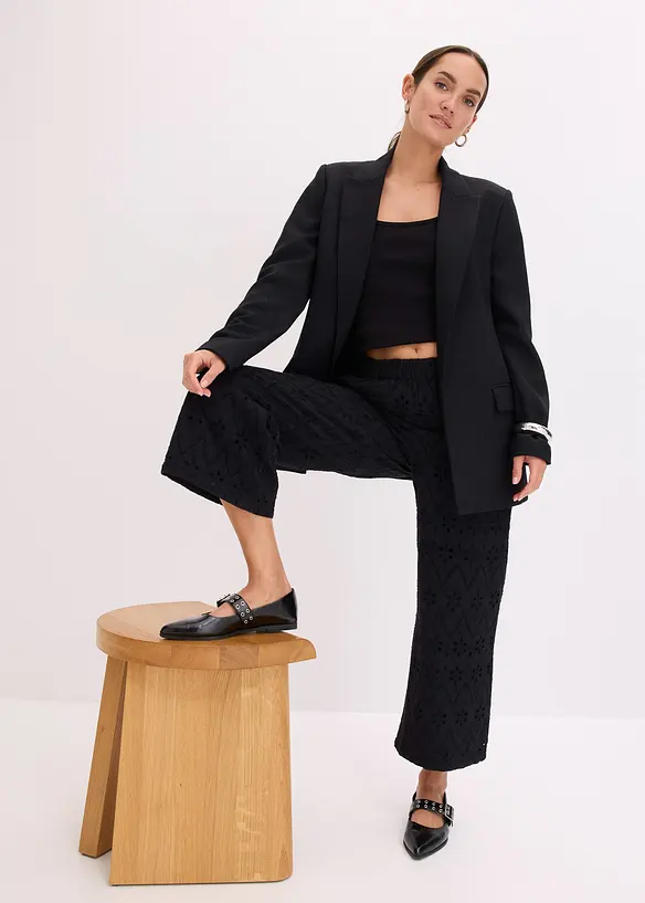 Jupe-culotte en broderie anglaise, bonprix