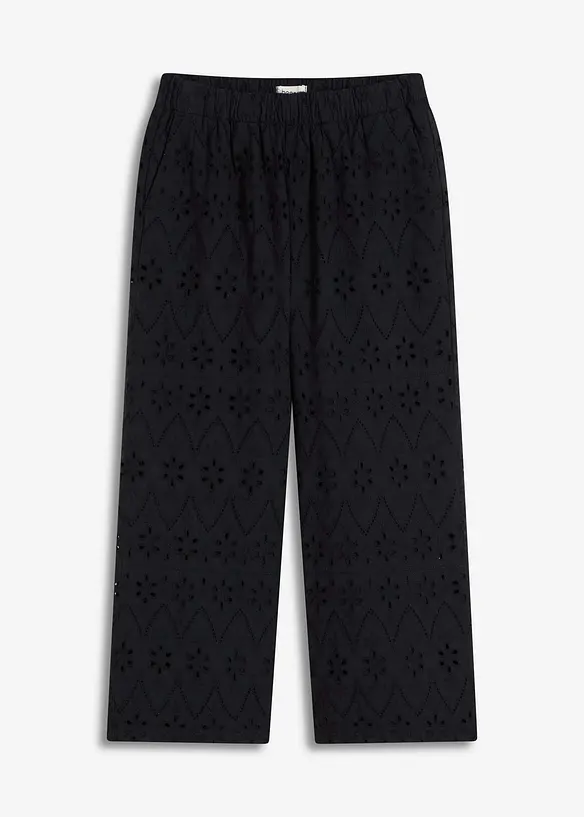 Jupe-culotte en broderie anglaise, bonprix
