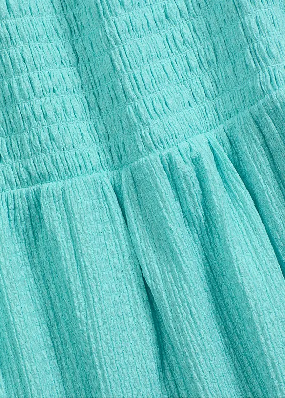 Robe en jersey avec détail smocké, bonprix