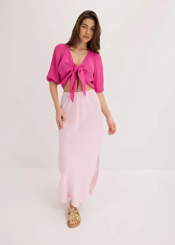 Blouse fluide en jersey viscose, bonprix