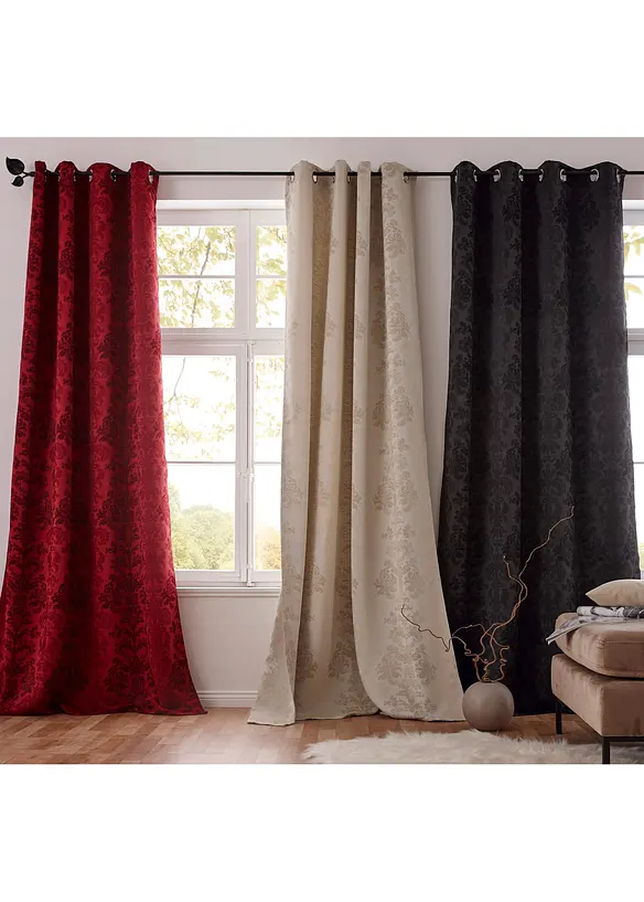 Rideau occultant, taille normale et XXL (1 pce), bonprix