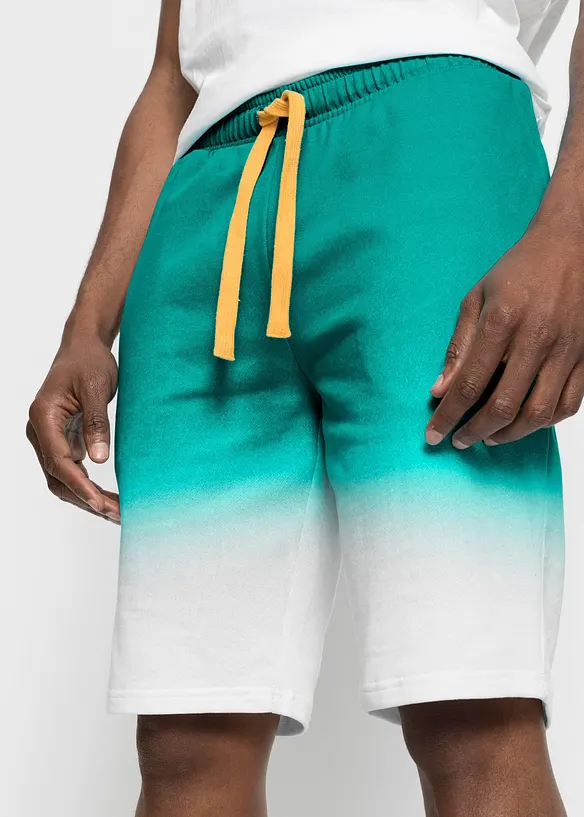 Bermuda en sweat avec dégradé de couleur, bonprix