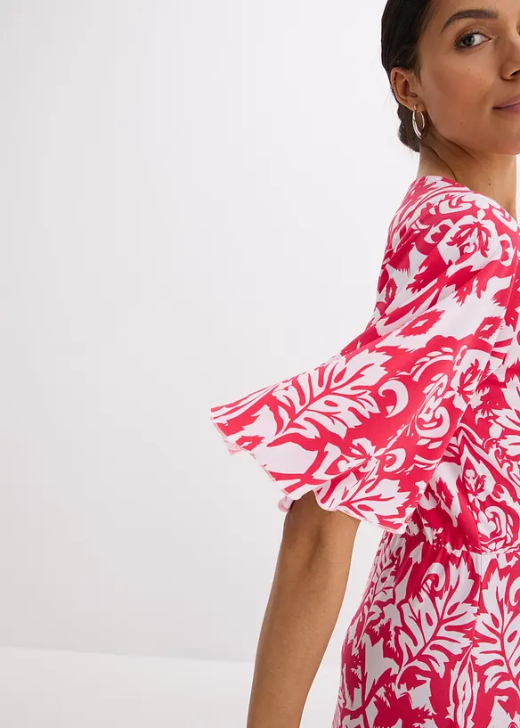 Robe imprimée en jersey, bonprix