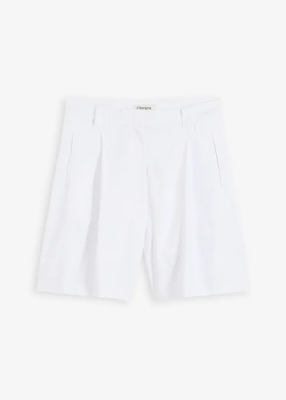 Short léger en lin mélangé, bonprix
