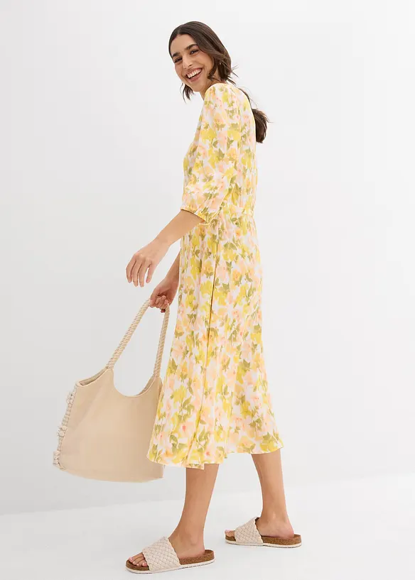 Robe en crépon de viscose, bonprix