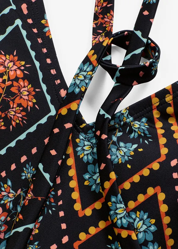 Tankini (ens. 2 pces) à col V, bonprix