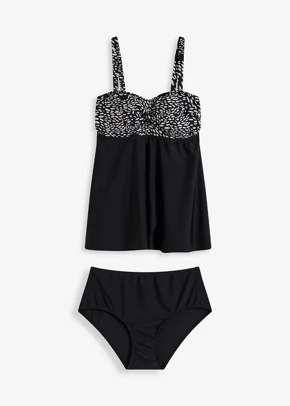 Tankini long (ens. 2 pces), bonprix