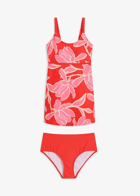 Tankini long (ens. 2 pces), bonprix