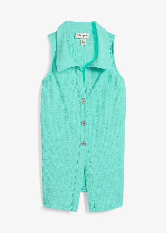 Top en crêpe texturé, bonprix
