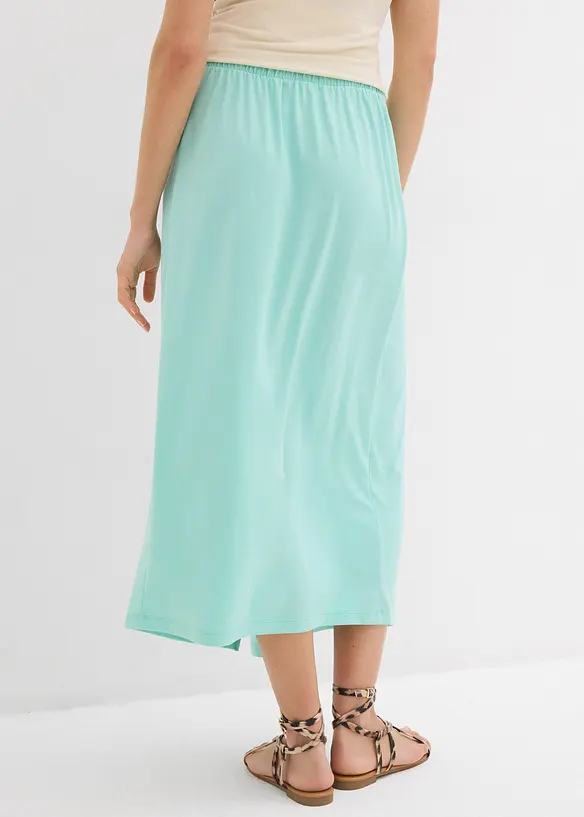 Jupe en jersey avec taille élastiquée, bonprix