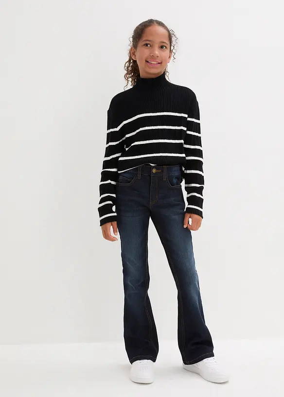 Jean flare taille mi-haute, bonprix