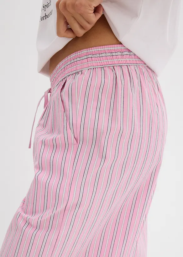 Pantalon jogger 100% coton, bonprix