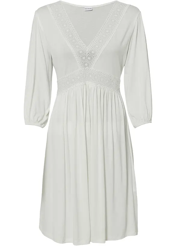 Robe avec dentelle, bonprix