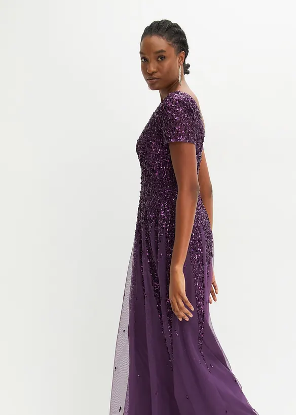Robe à paillettes, bonprix