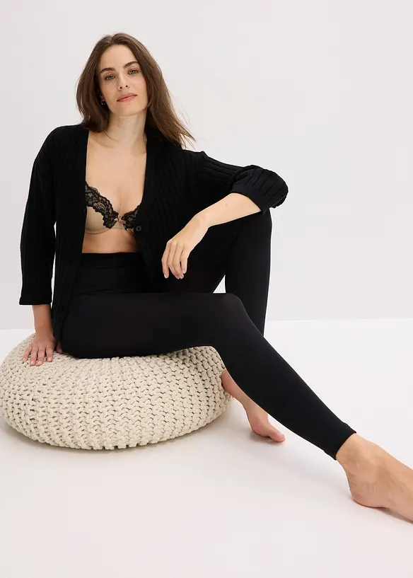 Legging thermique 140den avec polyester recyclé, bonprix
