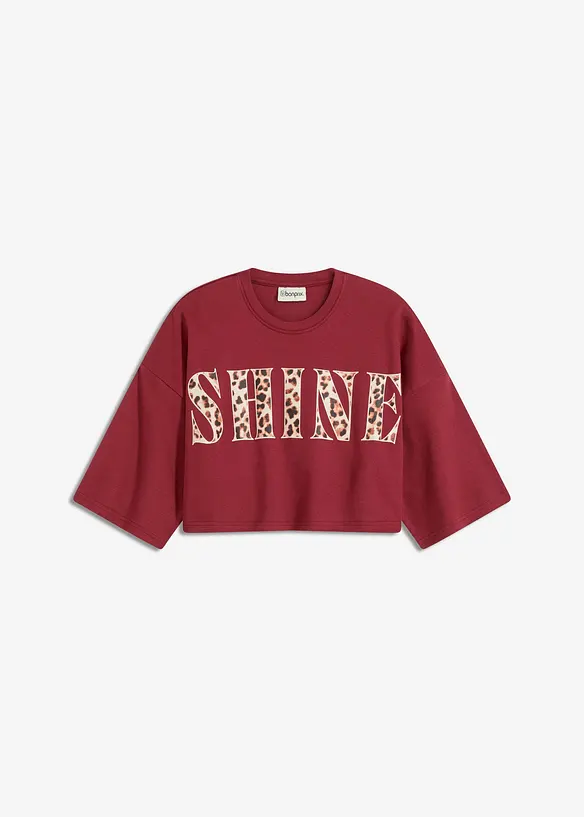 T-shirt court 100% coton, bonprix