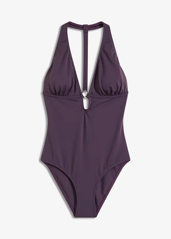 Maillot 1 pièce à décolleté plongeant, bonprix