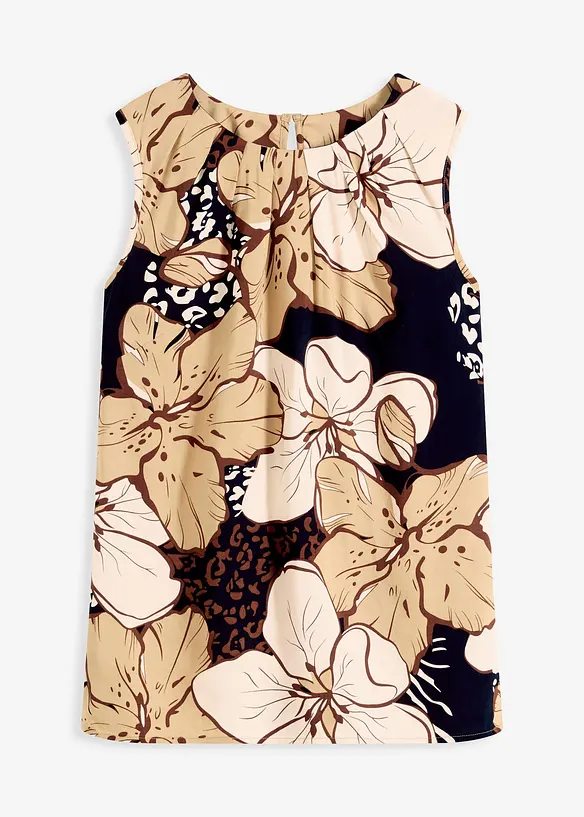 Blouse sans manches en viscose, bonprix