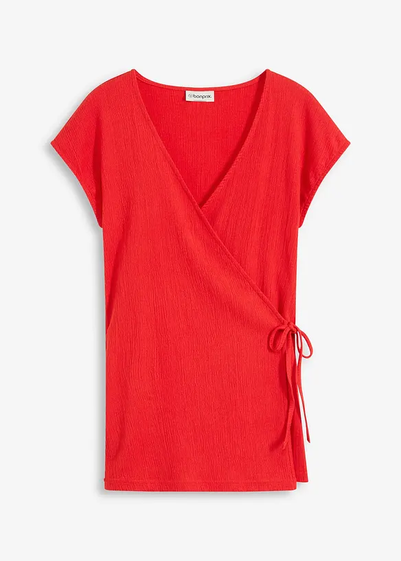 T-shirt cache-cœur, bonprix