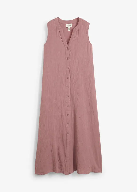 Robe blouse en gaze de coton, bonprix