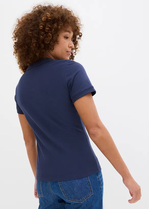 Polo en maille piquée 100% coton, bonprix