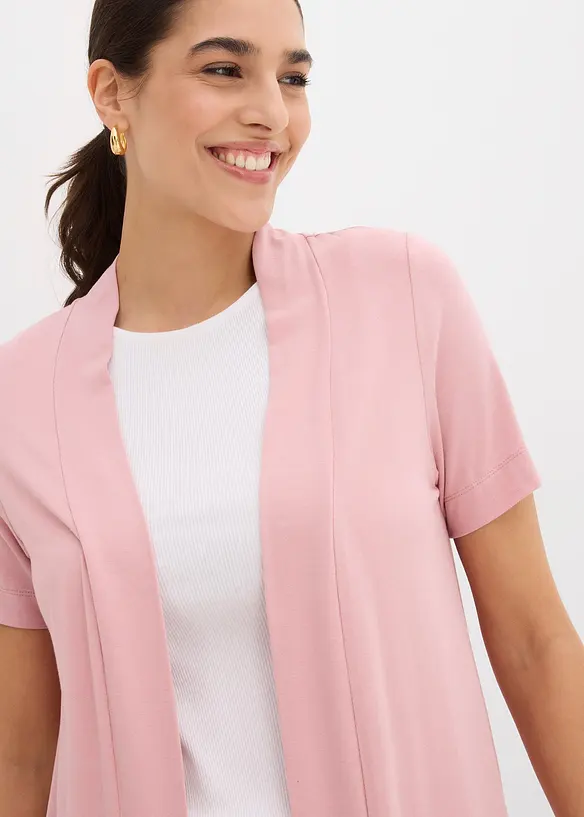 Gilet doux en jersey viscose, bonprix