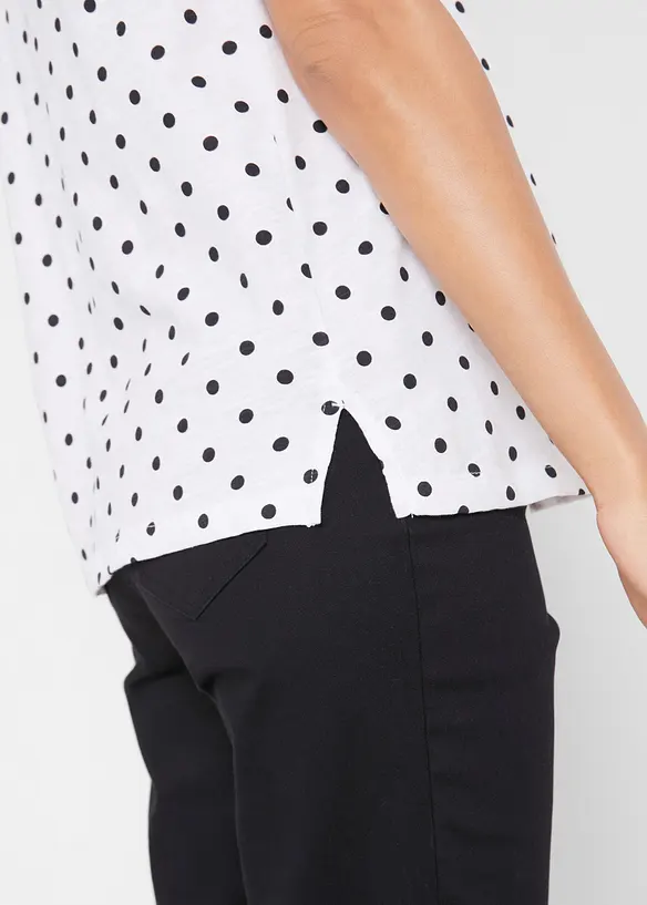 Top boutonné, bonprix
