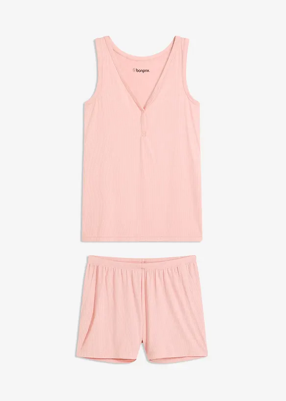 Pyjashort finement côtelé, bonprix