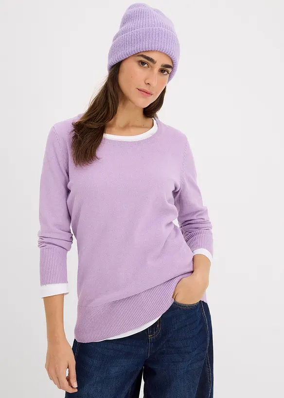 Pull en fine maille, bonprix